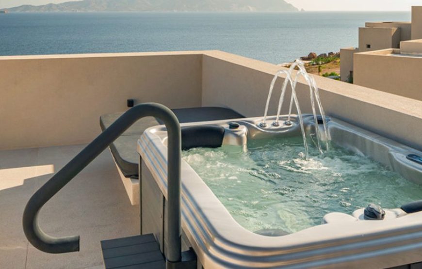 Junior Suites with Sea View & Private Pool or Hot Tub