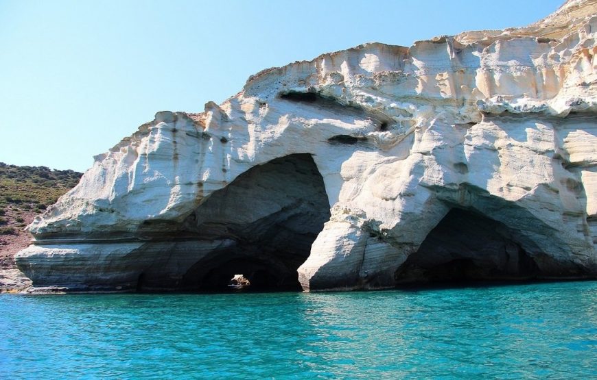 MILOS FULL DAY TRADITIONAL PIRATE BOAT SEA EXCURSION – WEST & SOUTHWEST